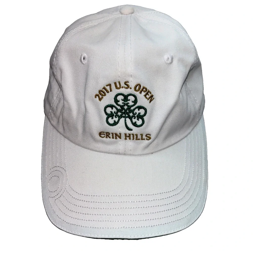 2017 U.S. Open Golf Hat – Erin Hills USGA Member Cap White Adjustable